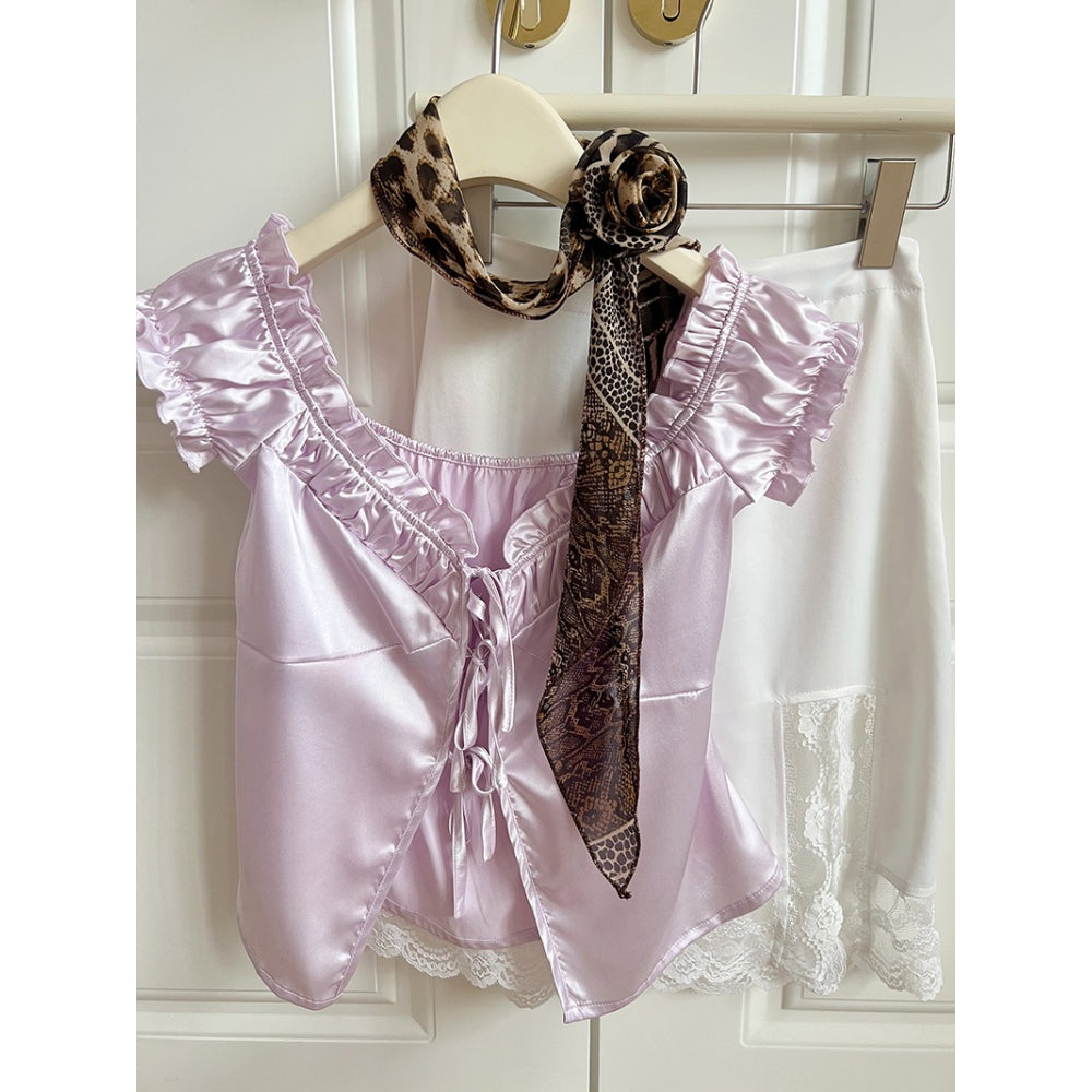 Rose Silk Scarf Vintage-Inspired - Modomu