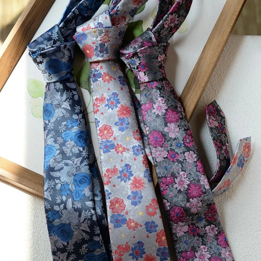 Retro Pattern Casual Tie - Modomu