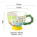 Hand Painted Ceramic Coffee Mug - Modomu