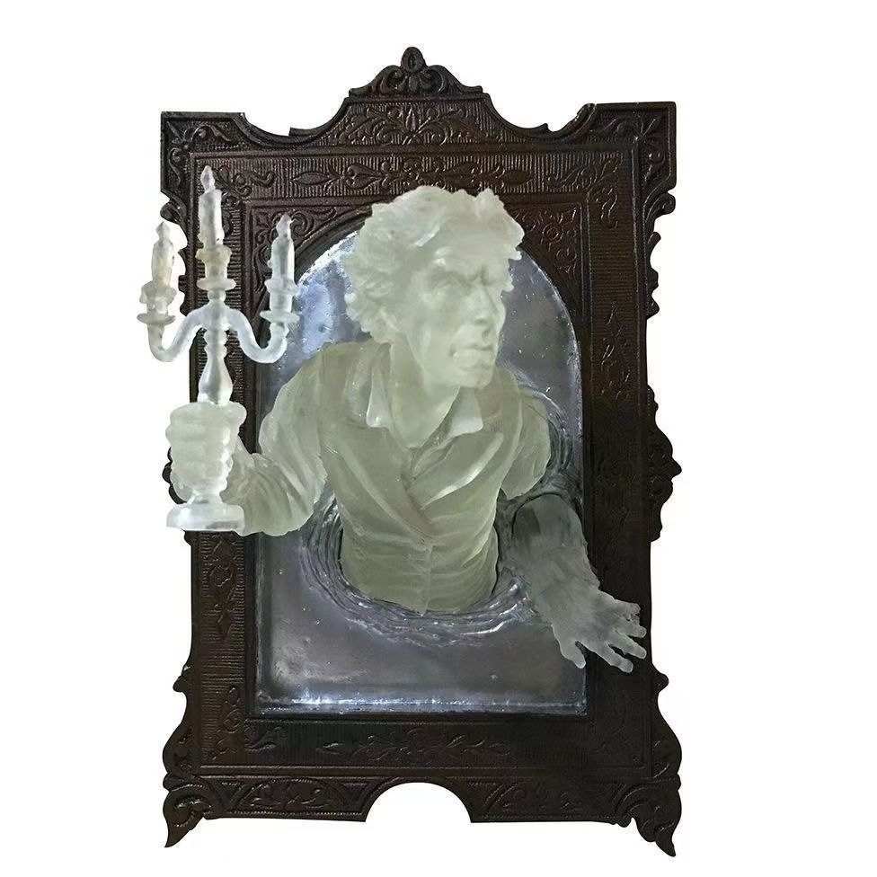 Ghost Through Mirror Plaque