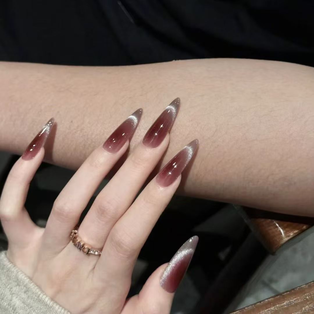 Cat Eye Handmade Nail Tips - Modomu