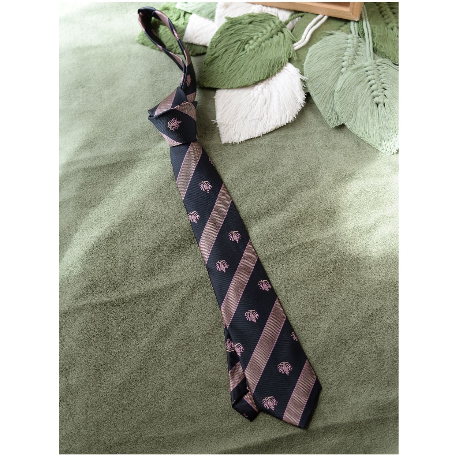 College Stripe Uniform Tie - Modomu