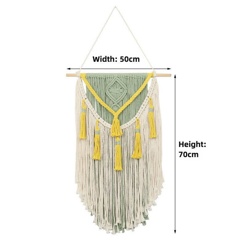 Handwoven Boho Fringe Tapestry - Modomu