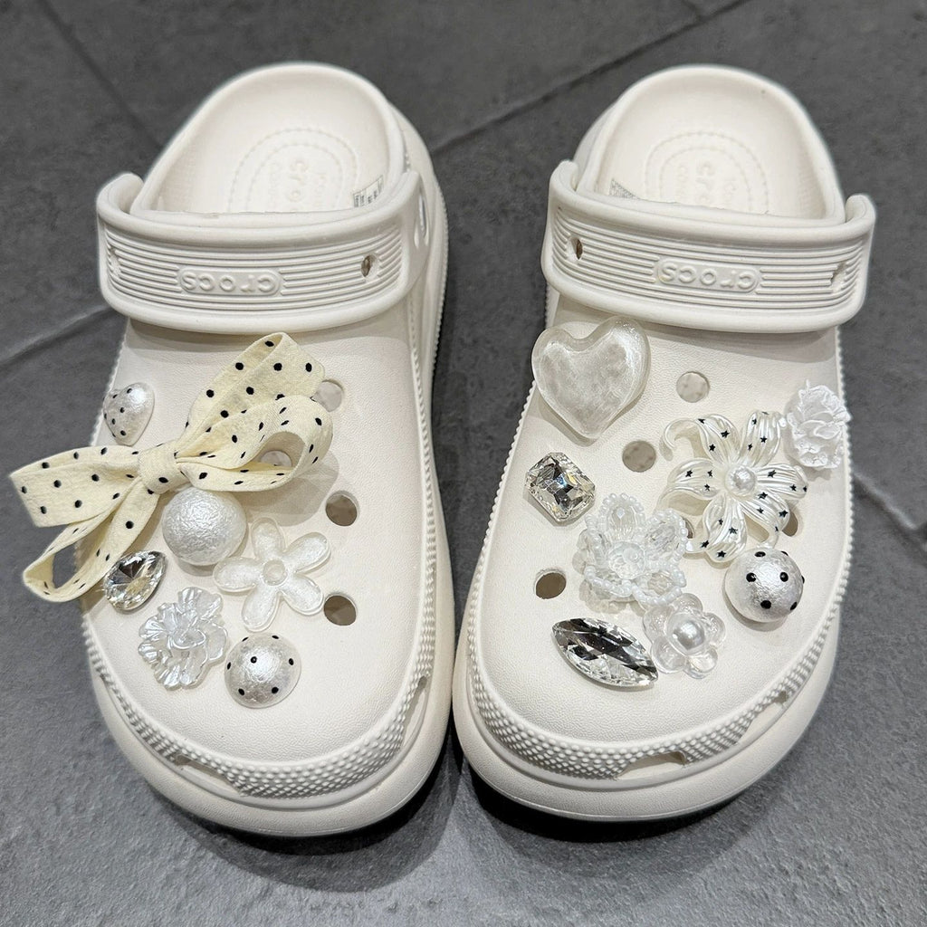 Dotted Bow Sparkle Charms