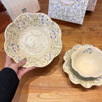 French Floral Ceramic Tableware