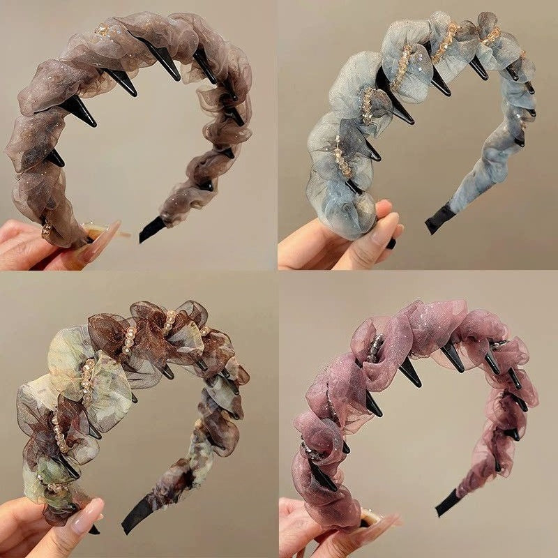 Tulle Ruffle Headband