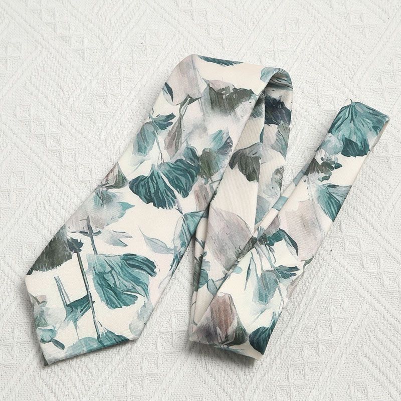 Retro Silk Look Mens Tie - Modomu