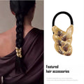 Twist Metal Hair Tie Accessory