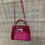 Transparent Jelly Crossbody Bag
