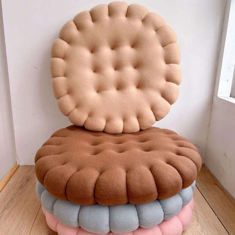 Pink Round Cushion
