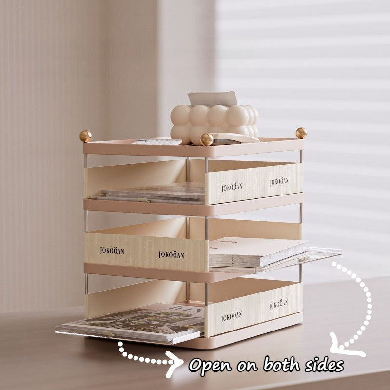 A4 Desk File Storage Shelf