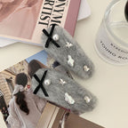 Plush Rhinestone Hair Clip - Modomu