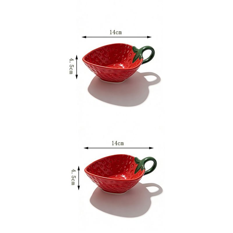 Strawberry Shaped Snack Bowl