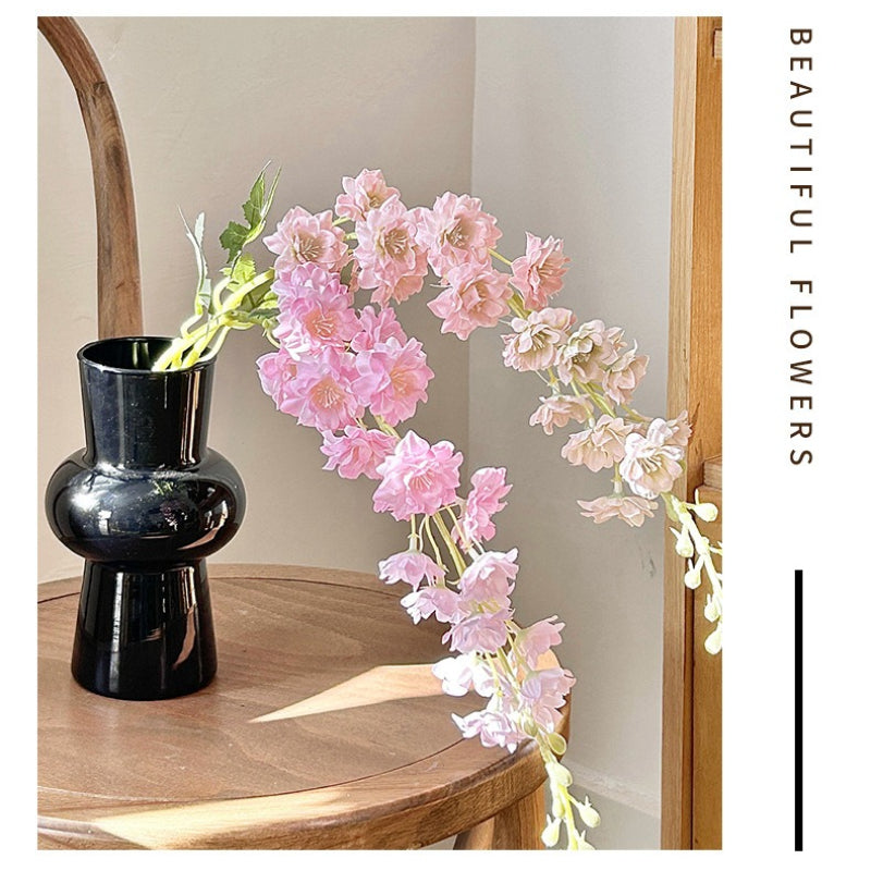 Delphinium Violet Faux Flower Arrangement - Modomu