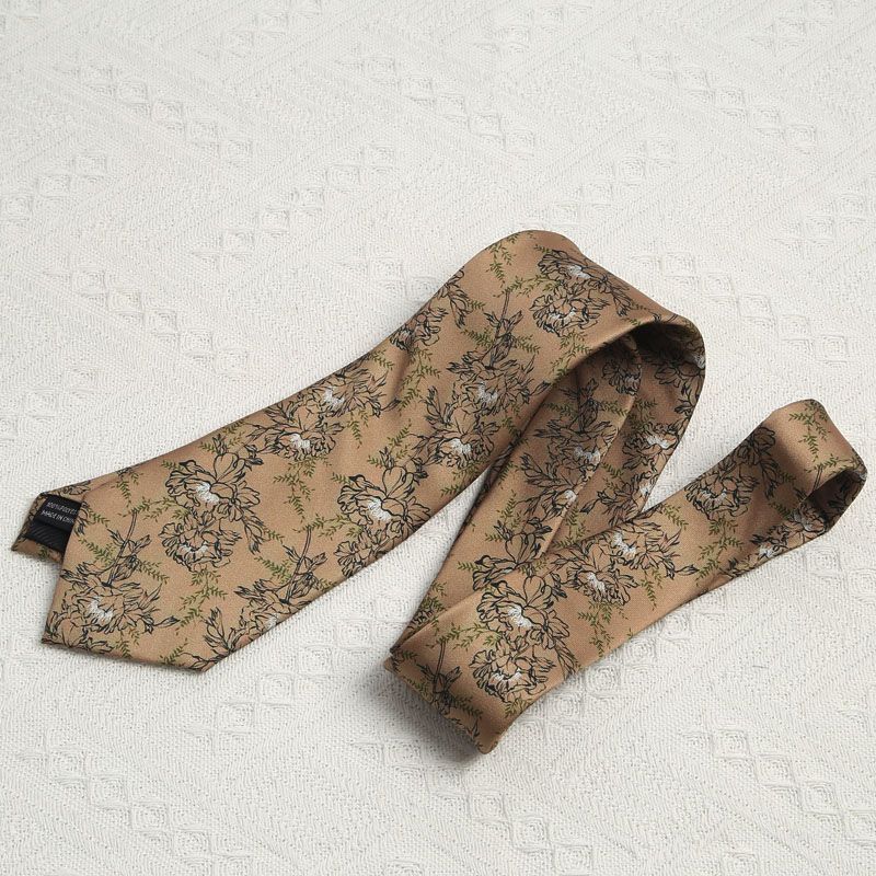 Retro Silk Look Mens Tie - Modomu
