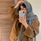 Retro Triangle Scarf Warm Shawl