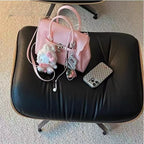 Transparent Jelly Lock Shoulder Bag