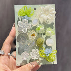 Beaded Bow Camellia Charms
