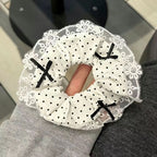 Korean Bow Scrunchie Set