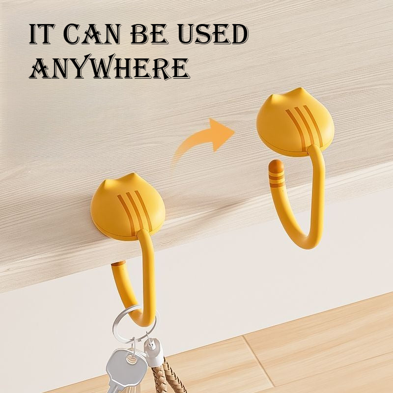 Cute Cat Desk Bag Hook