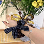 Layered Bow Scrunchie