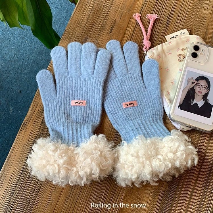Touchscreen Knit Fingerless Gloves - Modomu