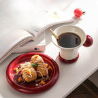 Ceramic Coffee Mug Saucer Set - Modomu