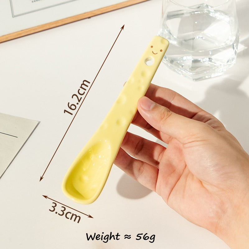 Cartoon Ceramic Dessert Spoon - Modomu