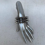 Stud Row Stretch Cuff