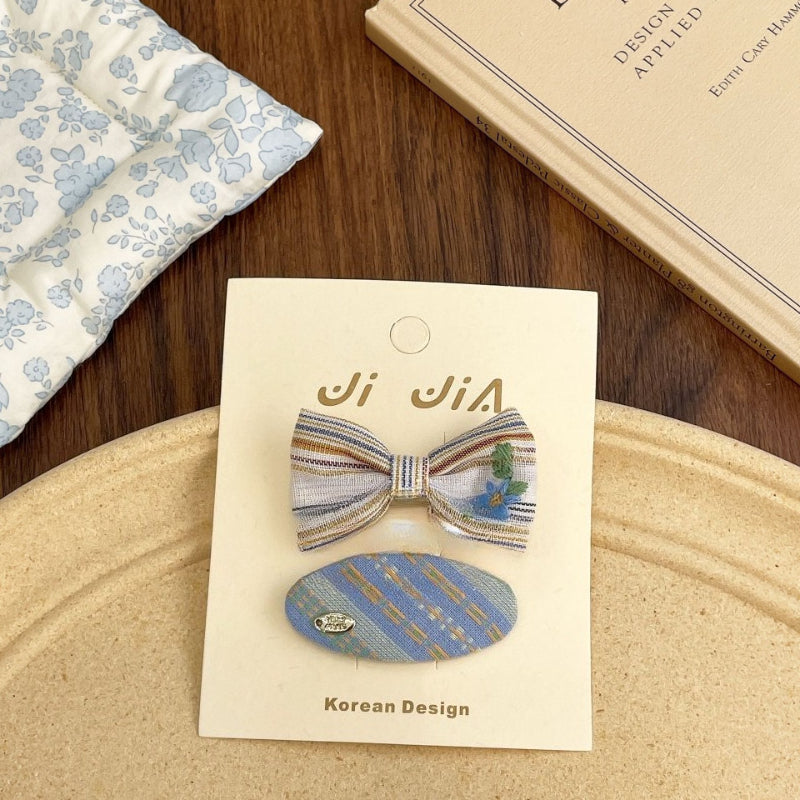 Floral Fabric Hair Clip - Modomu