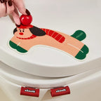 Hygienic Toilet Seat Handle