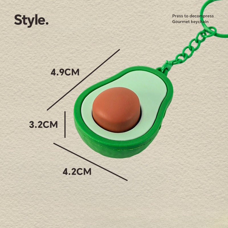 Miniature Food Press Button Charm