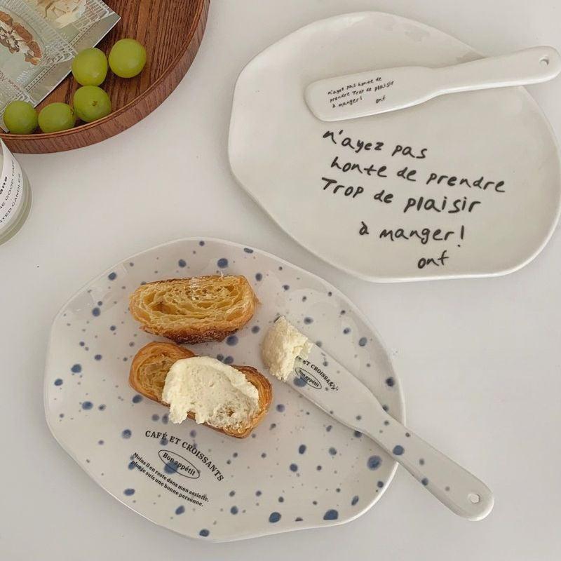 Irregular Ceramic Dessert Fruit Plate - Modomu