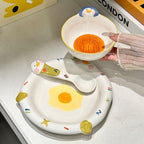 Cute Duck Ceramic Plate - Modomu