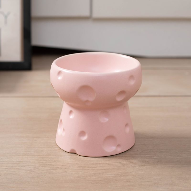 Ceramic Pet Elevated Feeding Bowl