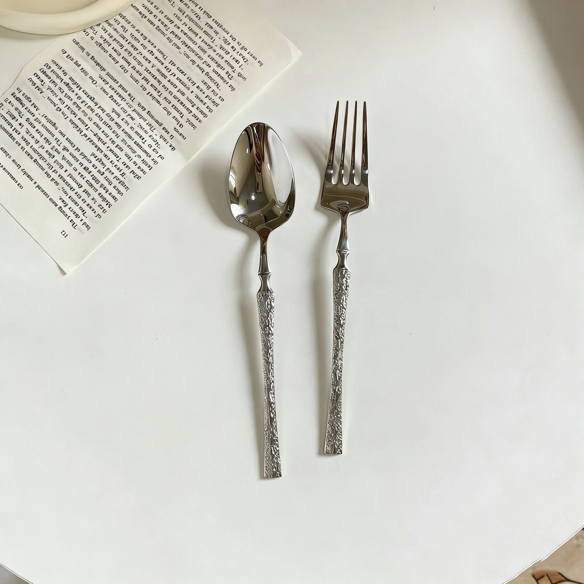 Flat Handle Stainless Cutlery Set