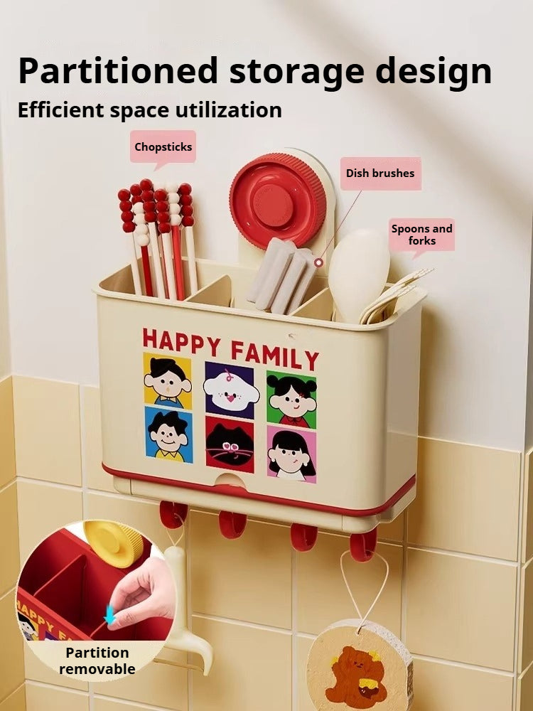 Wall Mounted Chopstick Organizer