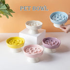 Ceramic Pet Slow Feeder Bowl