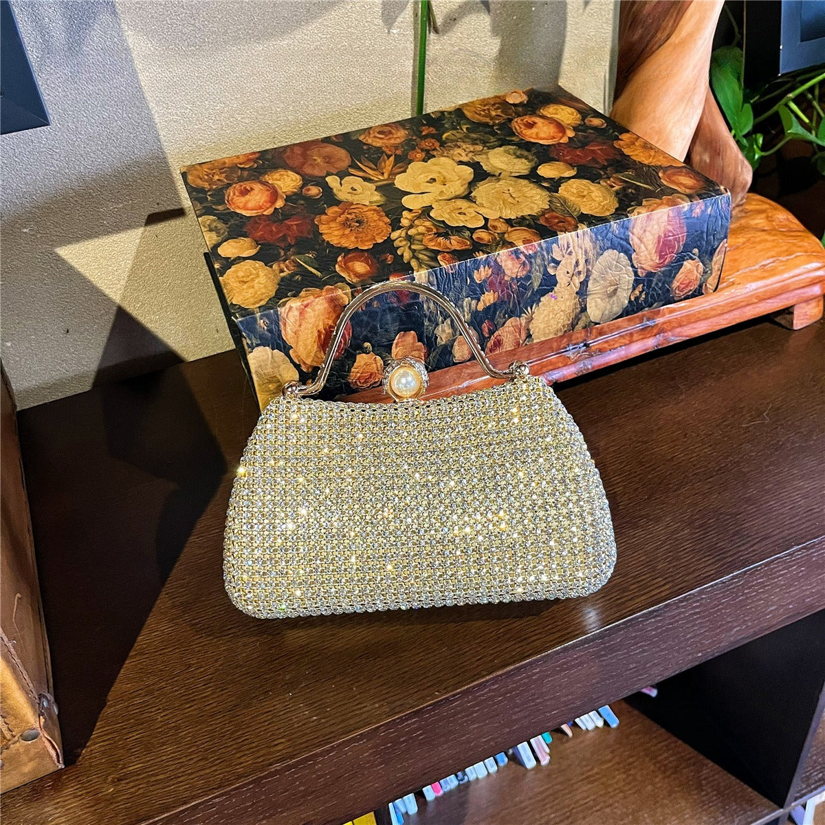 Light Luxury Diamond Evening Clutch - Modomu