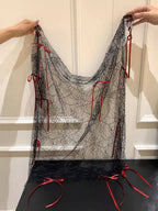 Cobweb Lace Ghost Veil