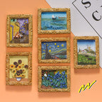 3D Famous Painting Fridge Magnets - Modomu