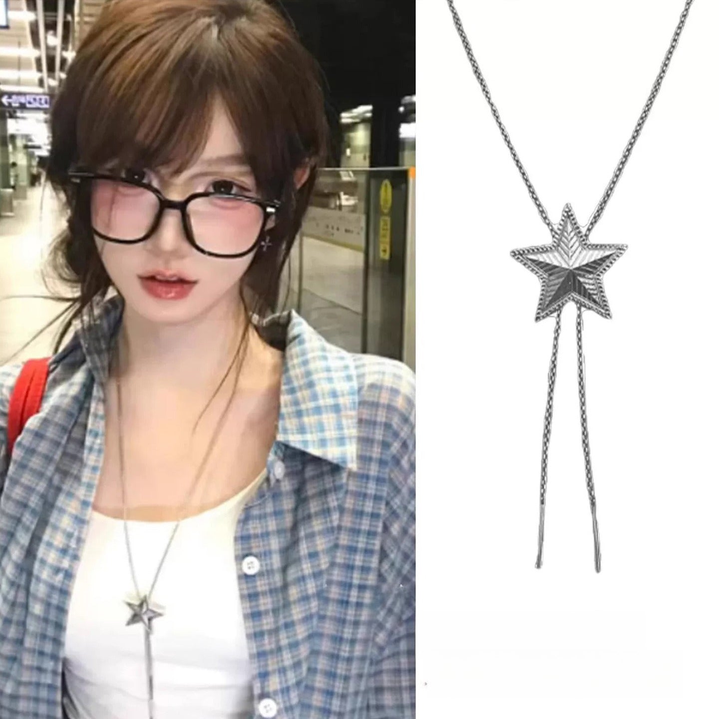 Love Star Pendant Necklace - Modomu