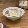 Hand-Painted Japanese Ramen Bowl