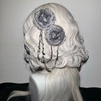Gothic Rose Chain Clip