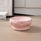 Ceramic Pet Elevated Feeding Bowl