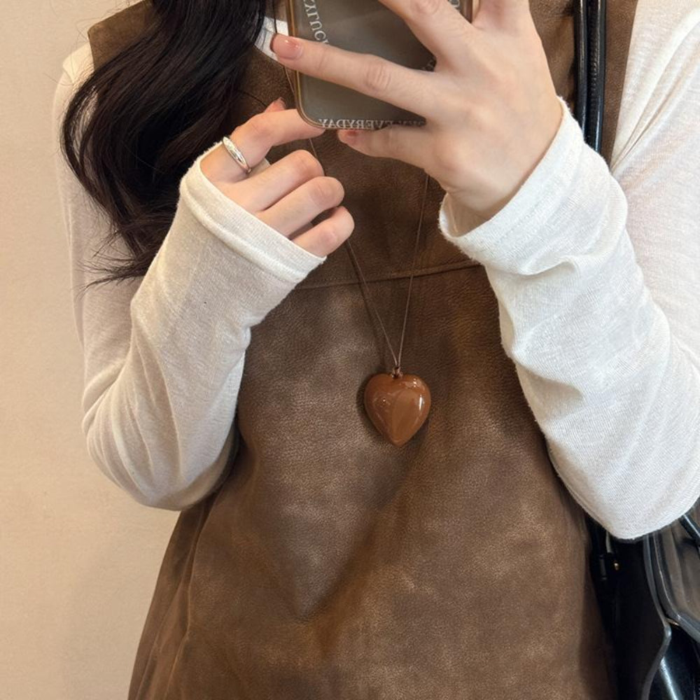 Long Love Pendant Necklace