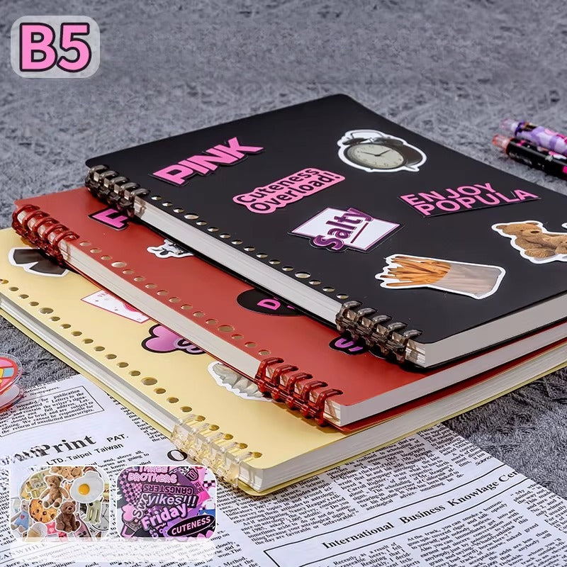 B5 Loose Leaf Study Notebook - Modomu