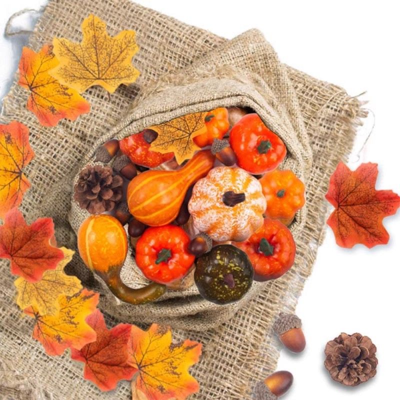 Faux Autumn Table Scatter