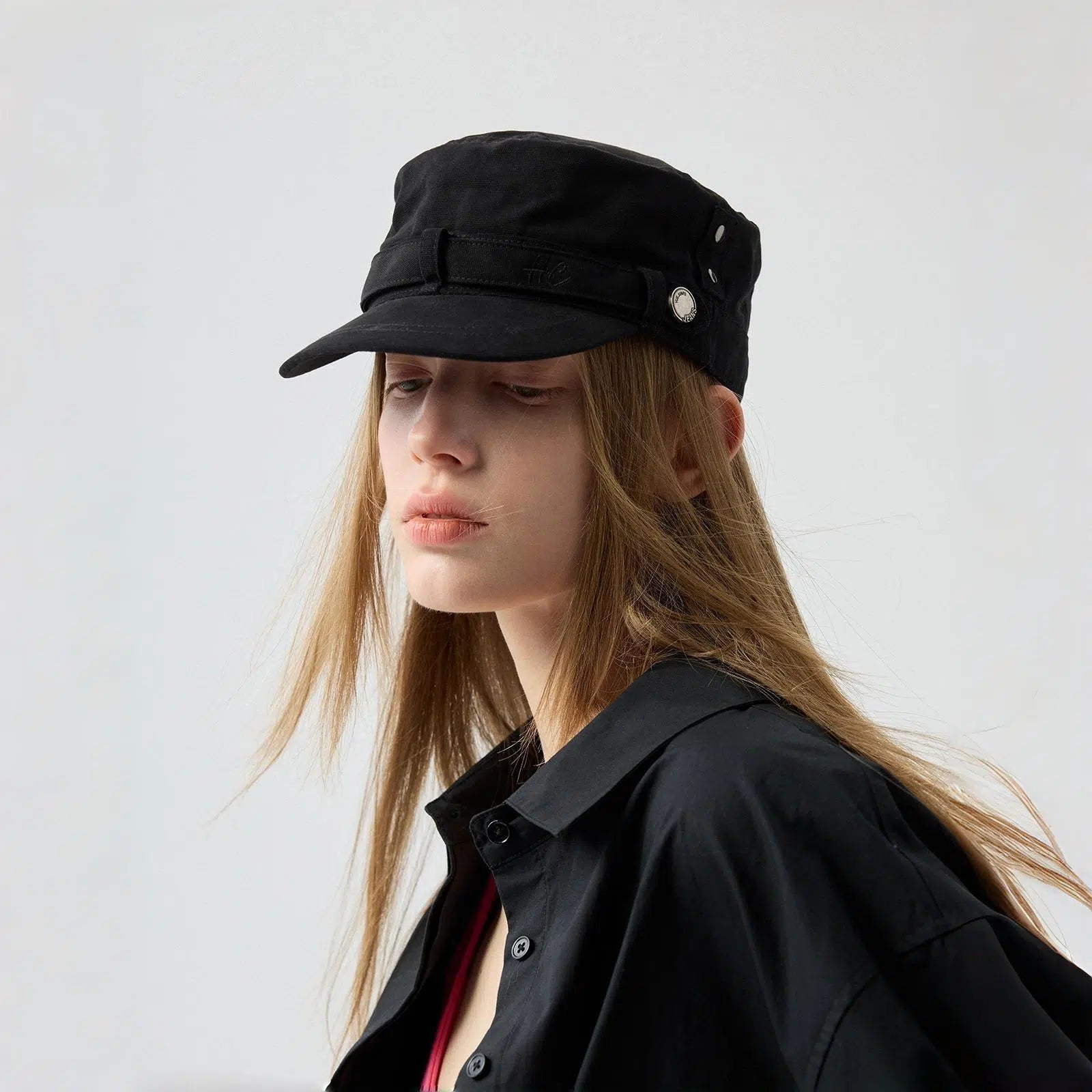 Retro Flat-Top Newsboy Hat