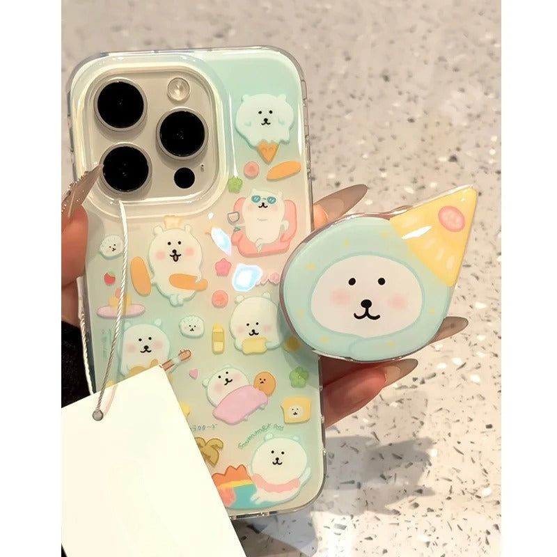 Party Hat Bear Phone Case